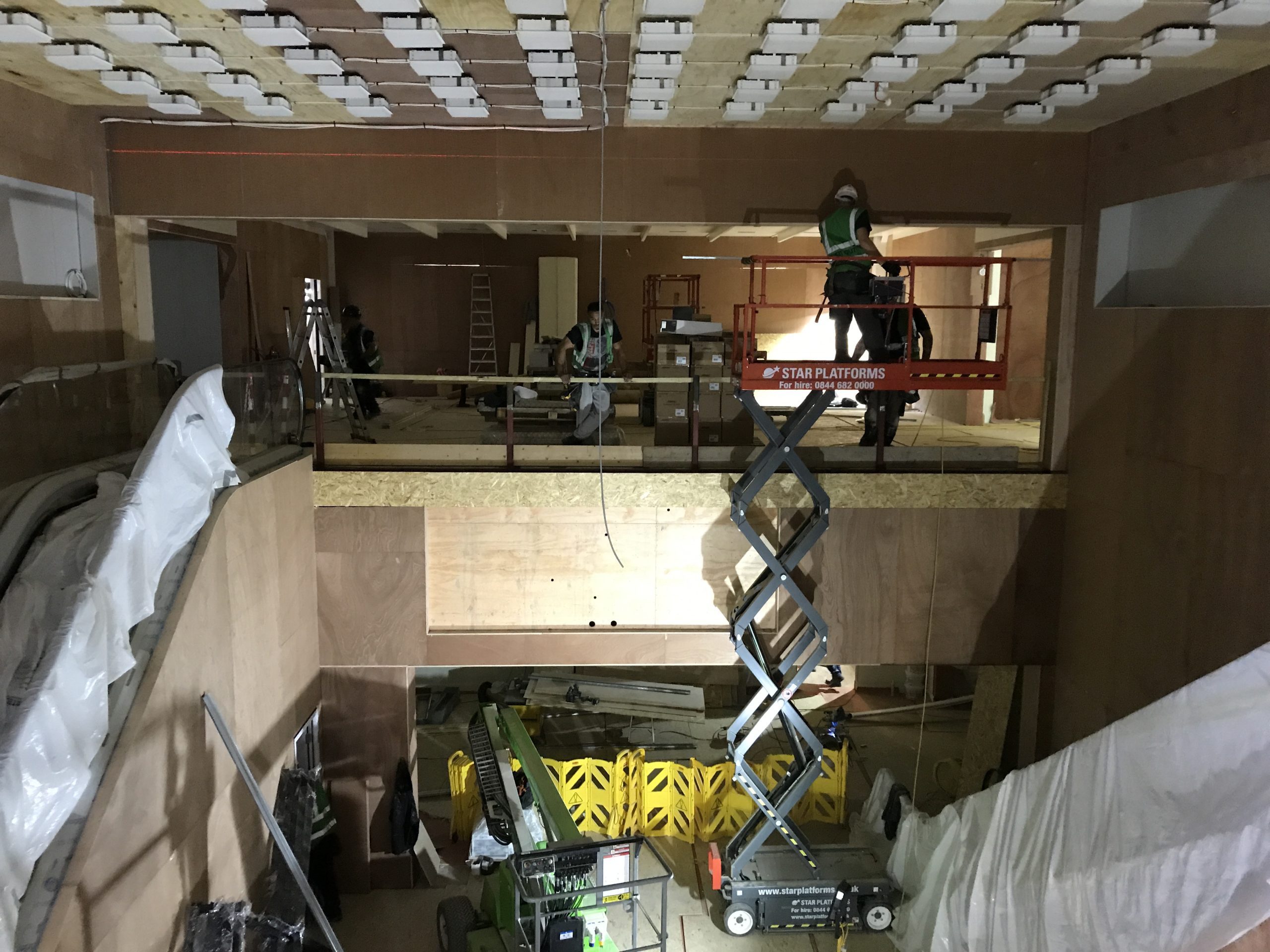AV Installation at Height - Aprios AV